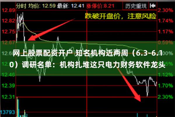 网上股票配资开户 知名机构近两周（6.3-6.10）调研名单：机构扎堆这只电力财务软件龙头