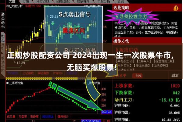 正规炒股配资公司 2024出现一生一次股票牛市, 无脑买爆股票!